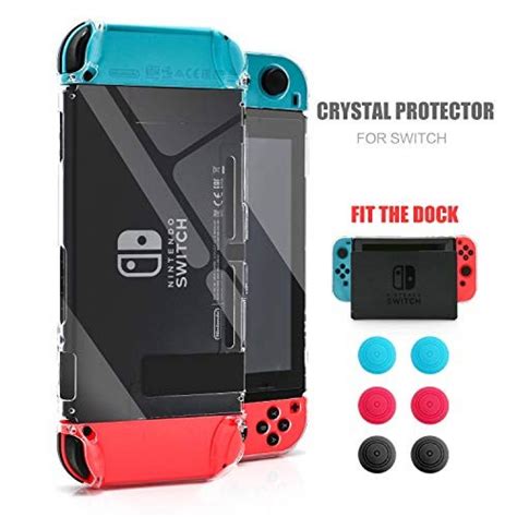 Funda Protectora Cristal Templado Nintendo Switch Transp