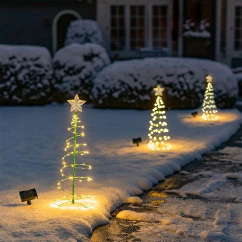 Solar Light Outdoor Garden Solar Tree Stake Lights String Light