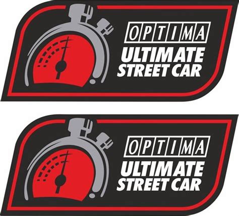 Zen Graphics Optima Ultimate Street Car Decals Stickers