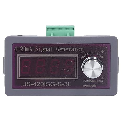 Generador De Se Al De Ma Dc V Simulador Anal Gico De Voltaje De Corriente Pantalla De