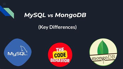 Mysql Vs Mongodb Difference Between Mongodb And Mysql Nosql