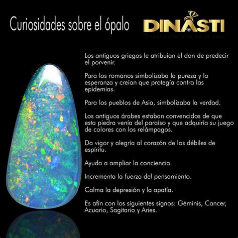 Curiosidades del ópalo Minerales y piedras preciosas Propiedades de