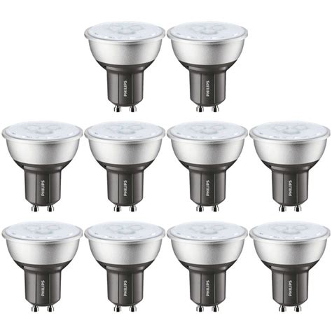 10 X Philips Ledspot Mv D 3 5 35w Gu10 830 Warm White