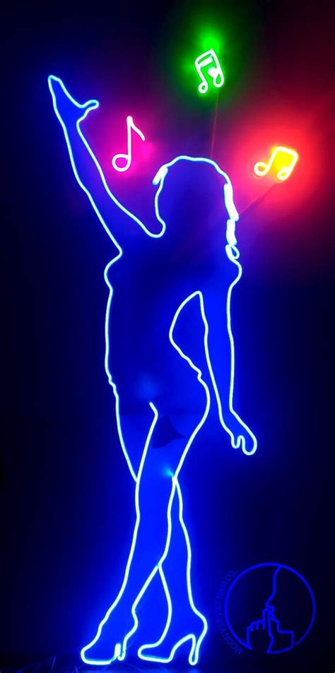 Sexy Girl Neon Sign Sexy Lady Led Sign Bar Led Light Etsy