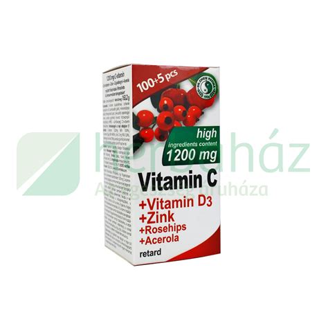 Dr Chen C Vitamin Mg D Vitamin Cink Acerola Csipkebogy