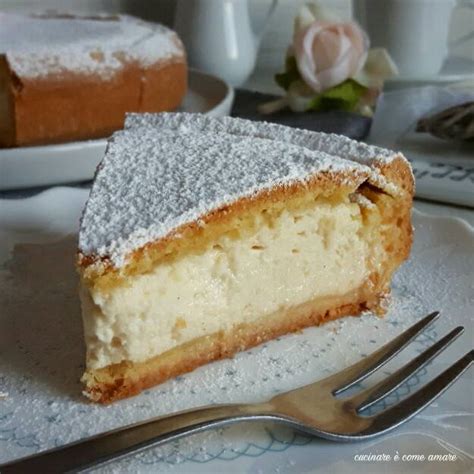 Torta pasticciotto con crema e ricotta Cucinare è come amare