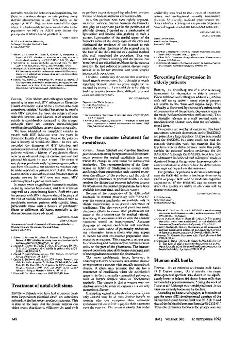 Pdf Hiv Infection And Certification Of Death