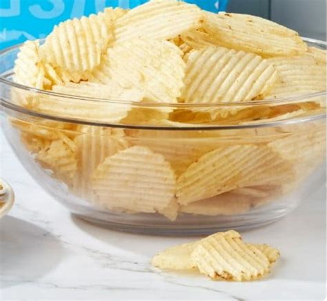 Great Value Rippled Original Potato Chips 8 Oz