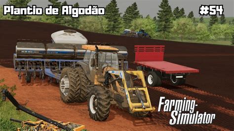 Primeiro Plantio da Sociedade Fazenda Chão Batido Farming Simulator 22