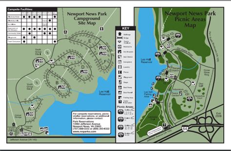 Newport News Park Map - Map Of Stoney Lake