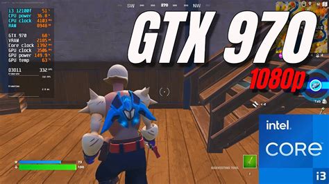 GTX 970 Fortnite Chapter 4 Season 1 1080p Performance Mode FPS