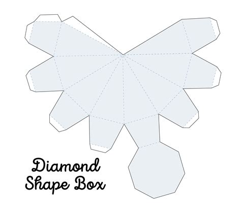 Free Printable D Diamond Template Free Templates Printable