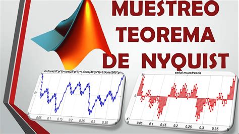 MUESTREO de SEÑALES en MATLAB teorema de NYQUIST 2020 YouTube