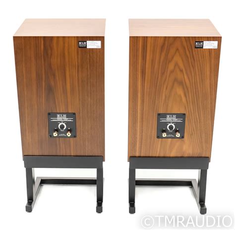 KLH Model Three Floorstanding Speakers; Model 3; Walnut Pair w Stands (Open Box) - The Music Room