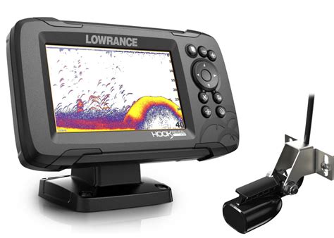 Lowrance Hook Reveal With Khz Transom Transducer Only