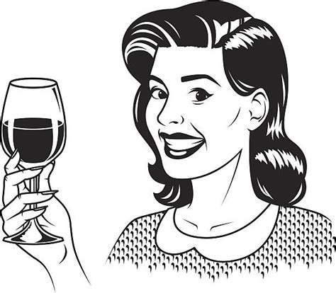 Royalty Free Drinking Wine Clip Art, Vector Images & Illustrations - iStock