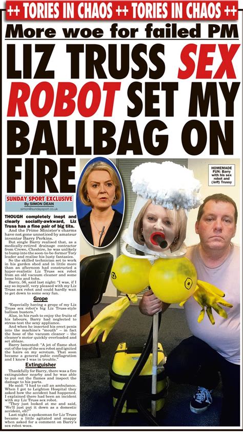 Sunday Sport On Twitter Sex Robot News Get Your Sunday Sport At