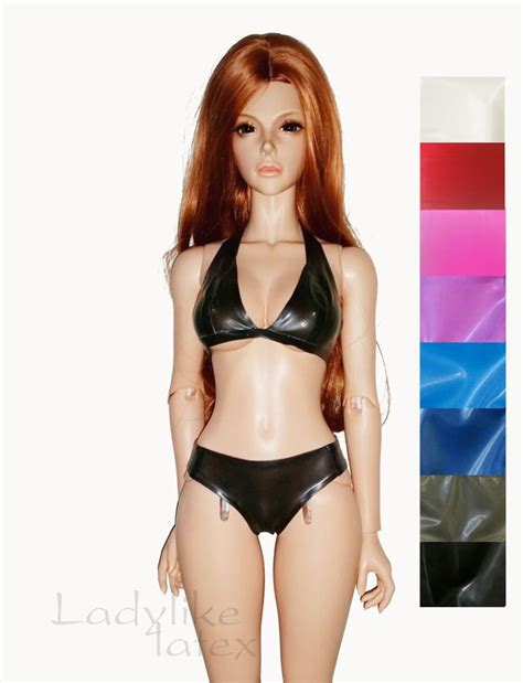 Latex Gummi Neckholder Bikini für BJD Puppen Etsy