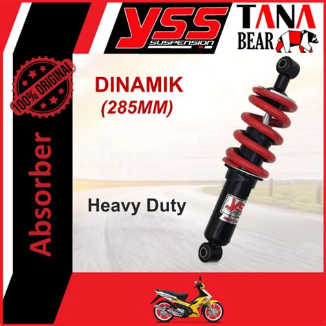 YSS DINAMIK 285MM HEAVY DUTY MODENAS Adjustable Absorber Monoshock