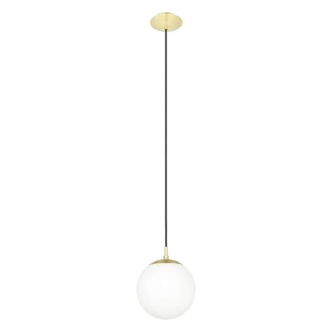 Eglo Rondo Pendant Light Frosted Glass - Bitola Lighting & Fans