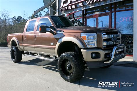 Ford F250 With 20in Grid Off Road Gd4 Wheels With Toyo Open Country