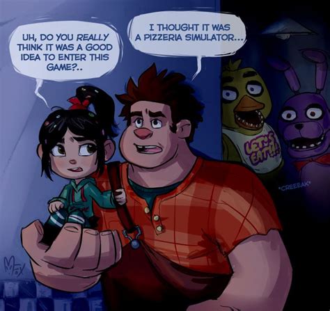 Wreck-it-Ralph at Freddy's by Mistrel-Fox. Five Nights at Freddy's Five ...