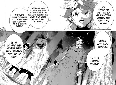 Ray With Emma Talking To Yuugo TPN Manga Good Manga To Read Read Free