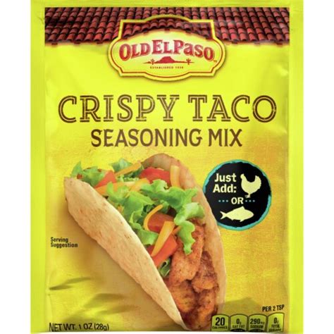 Old El Paso Crispy Taco Seasoning Mix Oz Fred Meyer