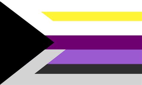 Non Binary And Demisexual Flag I Made R Queervexillology