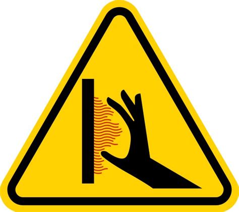Caution Hot Surface Vector Images Over