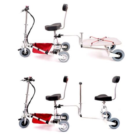 Travelscoot Passenger Cargo Trailer Combo Mobility Scooters For Hire