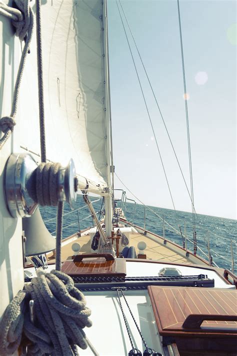 Banco De Imagens Mar Agua Oceano Horizonte Baralho Navio Viagem