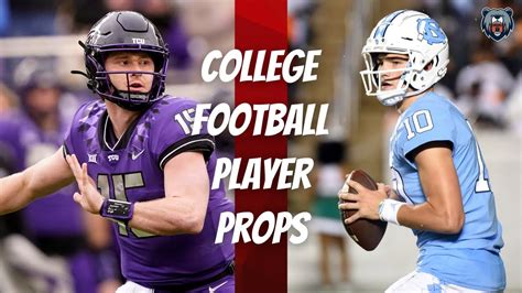 Under The Radar College Football Player Props PrizePicks Best