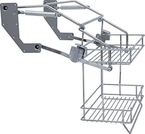 Hafele Pull Down Two Tier Kitchen Wire Shelf Mm Unit Amazon Co Uk