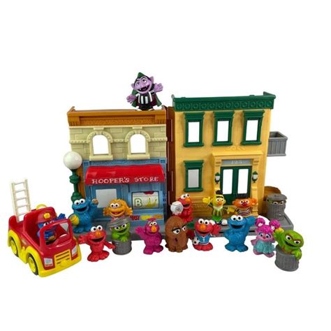 Hasbro | Toys | Hasbro Sesame Street 23 Neighborhood Playset Mr Hoopers ...