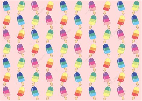 Colorful Popsicle Dku Vector Background, Colorful Popsicles, Popsicle