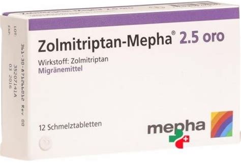 Zolmitriptán indicaciones para la prescripción dosificación efectos