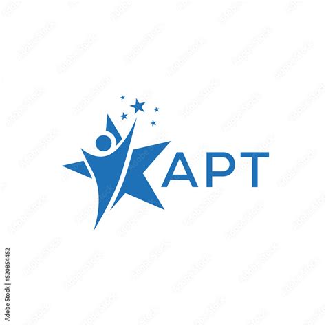 APT Letter logo white background .APT Business finance logo design ...