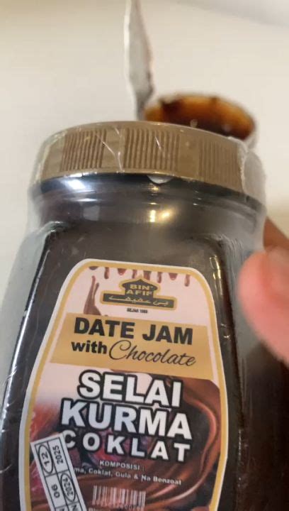 Selai Kurma Coklat 400gr Binafif Date Jam With Chocolate Sele Korma