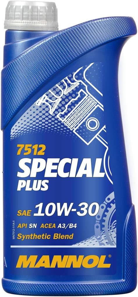 1L Mannol Motoröl Special Plus 10W-30 : Amazon.de: Auto & Motorrad