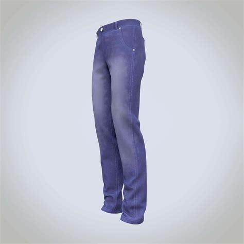 Men S Denim Jeans 3D Model By Vicky180