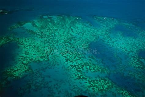 Arlington Reef Aerial View Great Barrier Reef Stock Photo - Image of ...