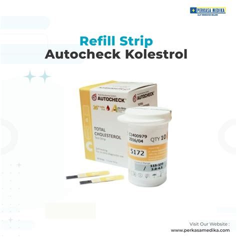 Refill Strip Autocheck Kolestrol Di Malang Perkasamedika