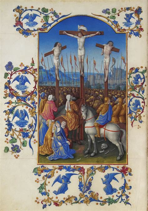 The Crucifixion - Limbourg brothers - WikiArt.org - encyclopedia of visual arts