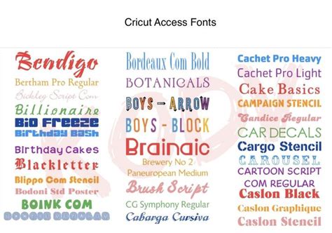 Pin by Julie Thinnes on Cricut Fonts | Cricut, Cricut crafts, Bendigo