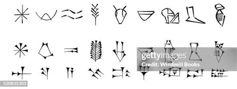 The meanings of most Sumerian pictographs were fairly obvious.... News Photo - Getty Images