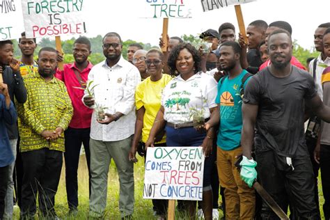 Ttu Partners Goshen Global To Plant Trees At Akatakyi Takoradi