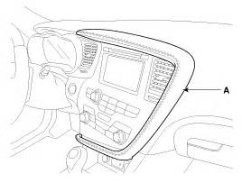 Kia Optima Hybrid Audio Unit Repair Procedures Audio