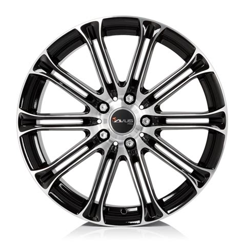 Felgi Avus Ac Mb X X Et Black Polished Sklep Sportwheels Pl