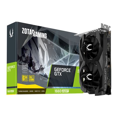 Vga การ์ดแสดงผล Zotac Gaming Geforce Gtx 1660 Super Twin Fan 6gb Gddr6 Zt T16620f 10l